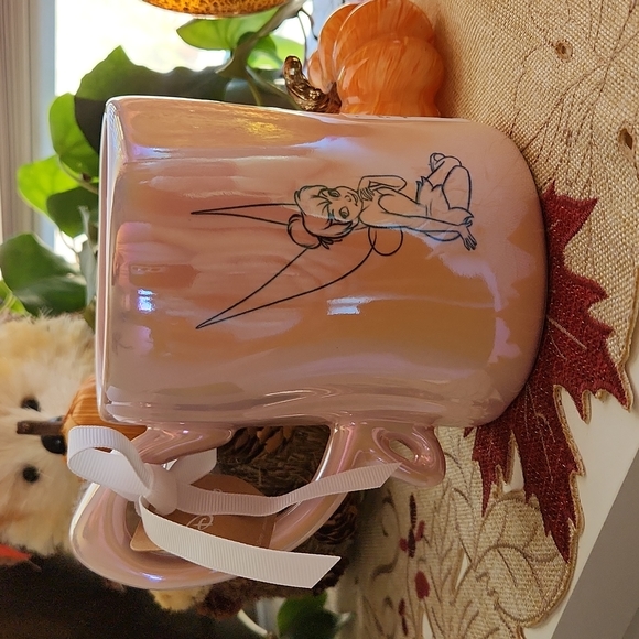 - Rae Dunn Disney Tinker bell PIXIE DUST double sided mug - Picture 4 of 5